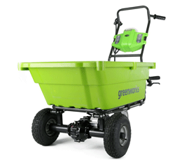 Greenworks G40GCK2X 40v Garden Cart with 1x 2Ah Batteries & 1 x Charger