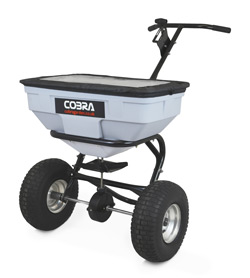 Cobra HS60 125LB Walk-Behind Garden Spreader