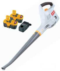 Ryobi OBL 1801 Cordless Garden Blower inc 2 Batteries 